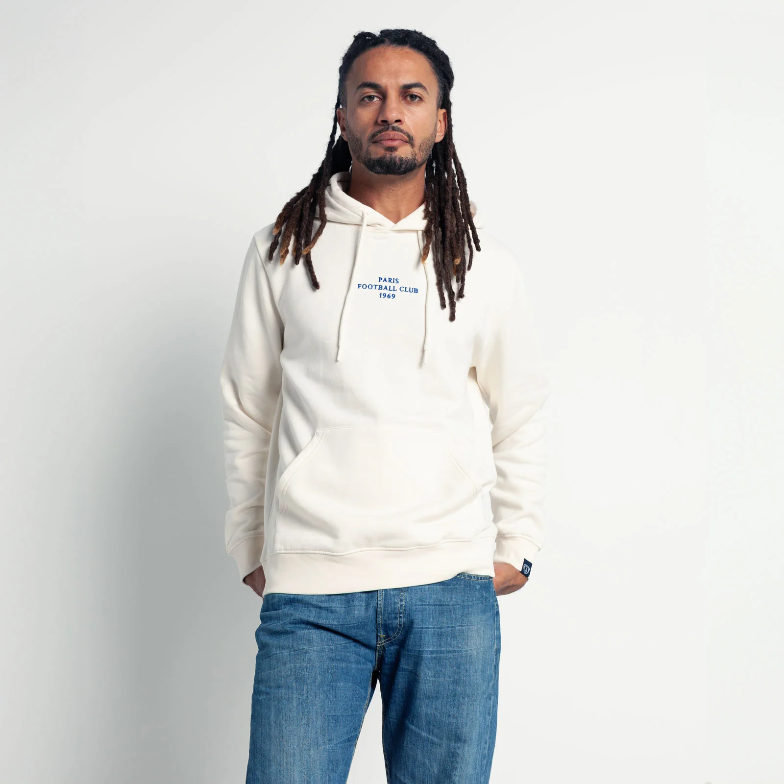 Hoodie Certifié Paris Crème - Image 3