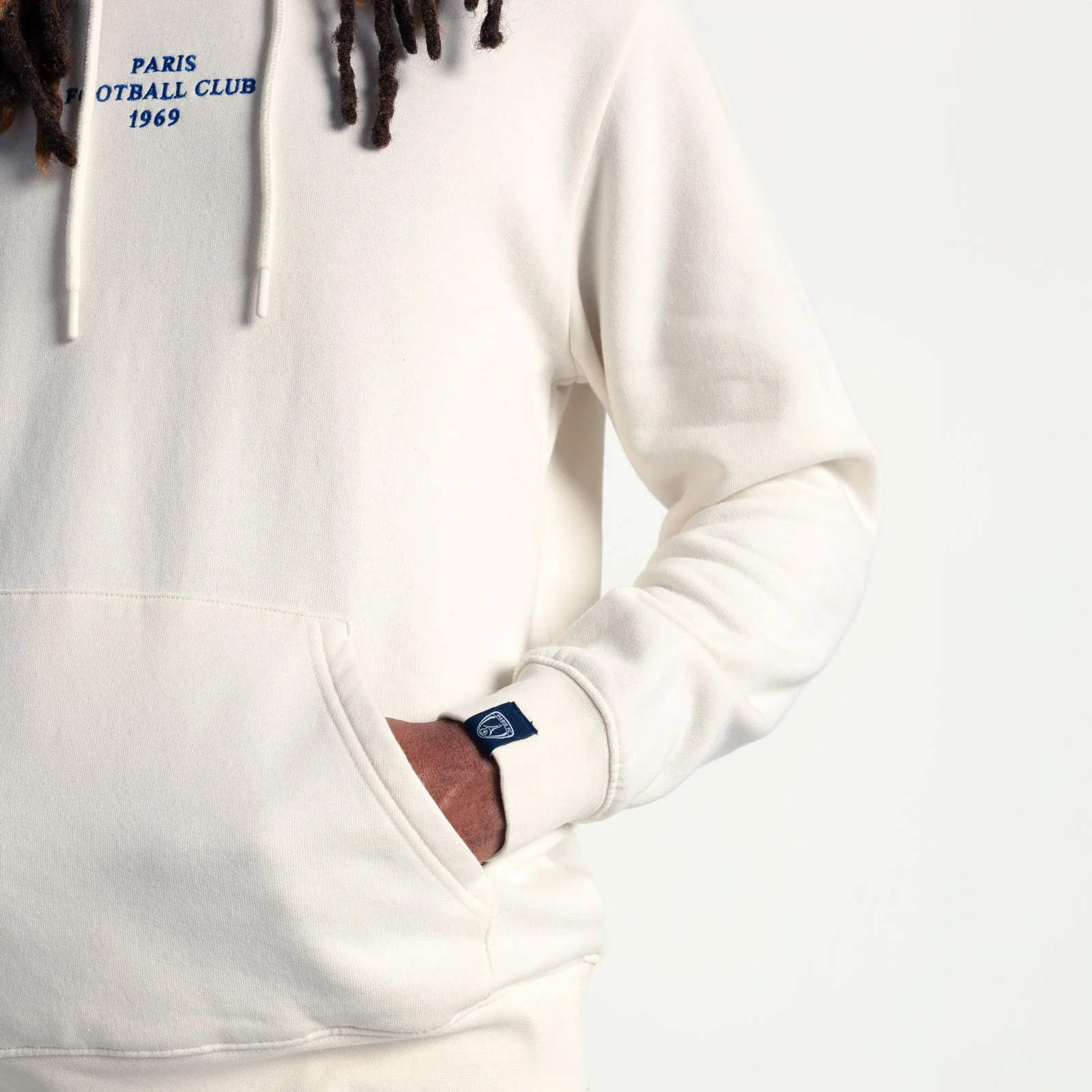 Hoodie Certifié Paris Crème - Image 7