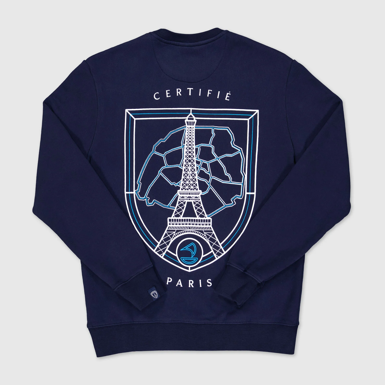 Sweat Certifié Paris Marine - Image 5