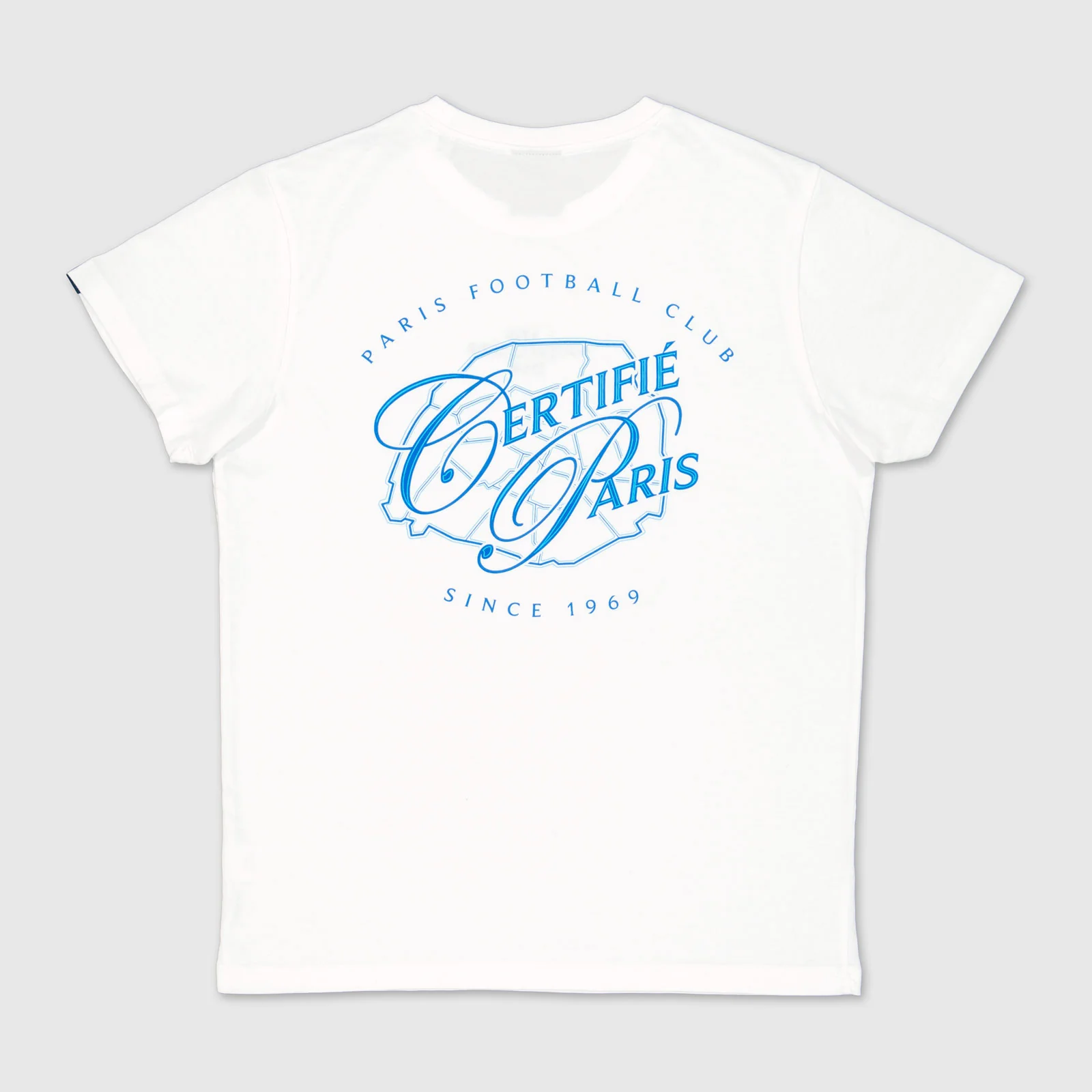 T-shirt Certifié Paris Blanc - Image 5