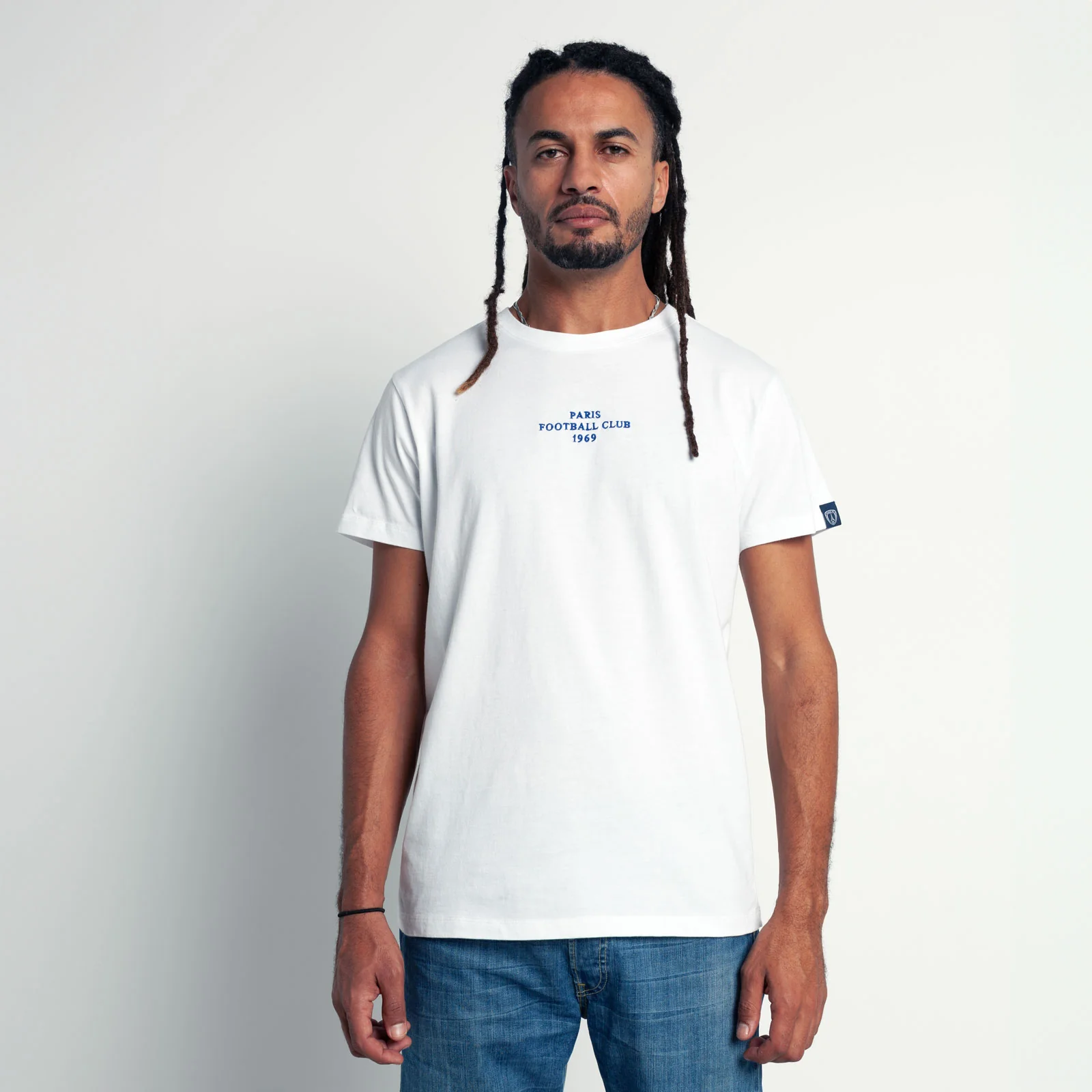T-shirt Certifié Paris Blanc - Image 6