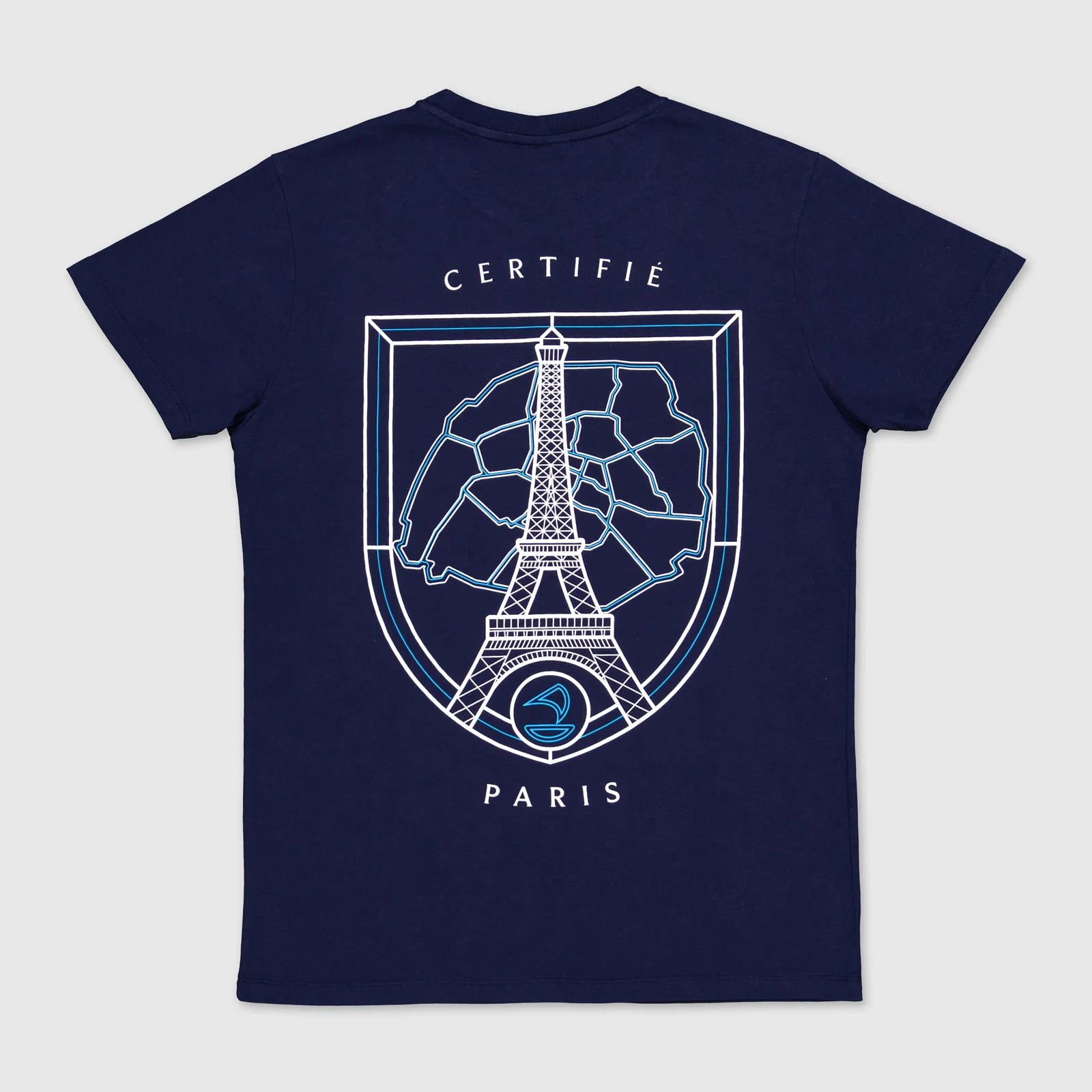 T-shirt Certifié Paris Marine - Image 5